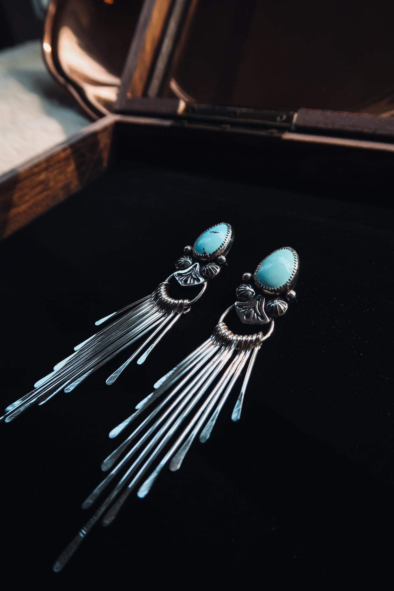 Golden Hill Fringe Earrings