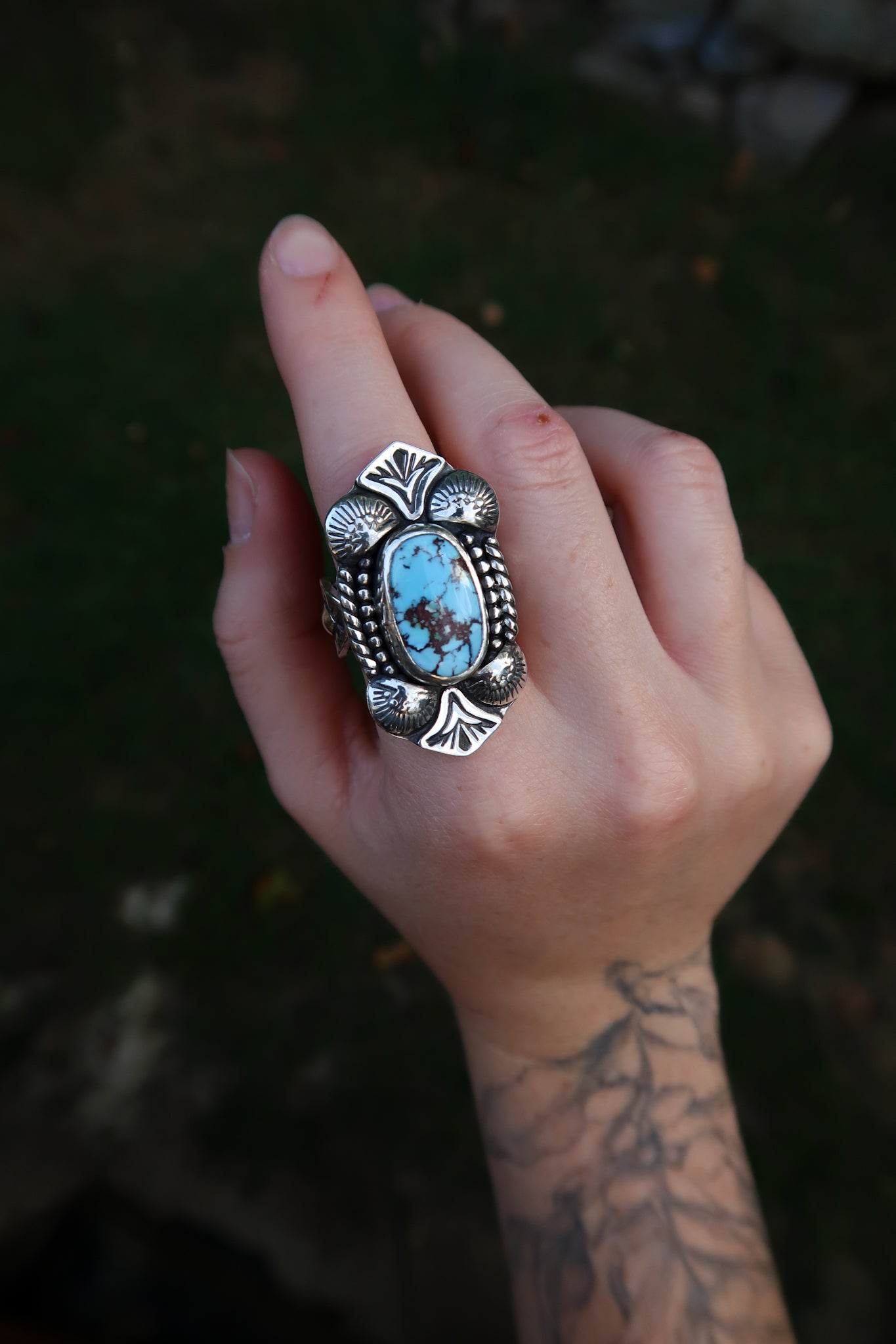 Golden Hill Turquoise Ring
