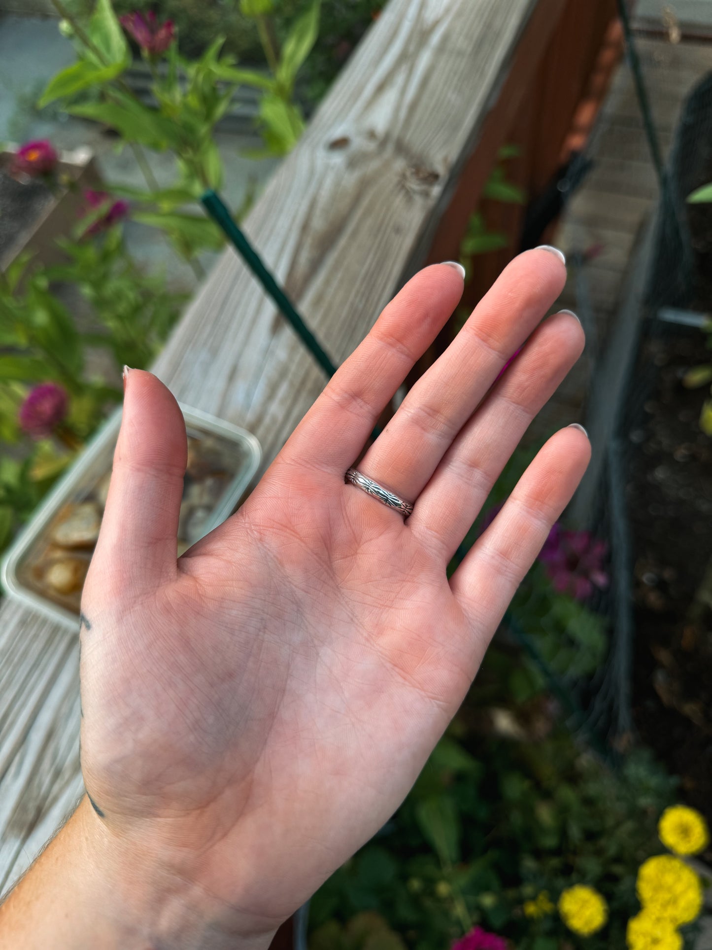 Wrasse Fish Fossil Ring