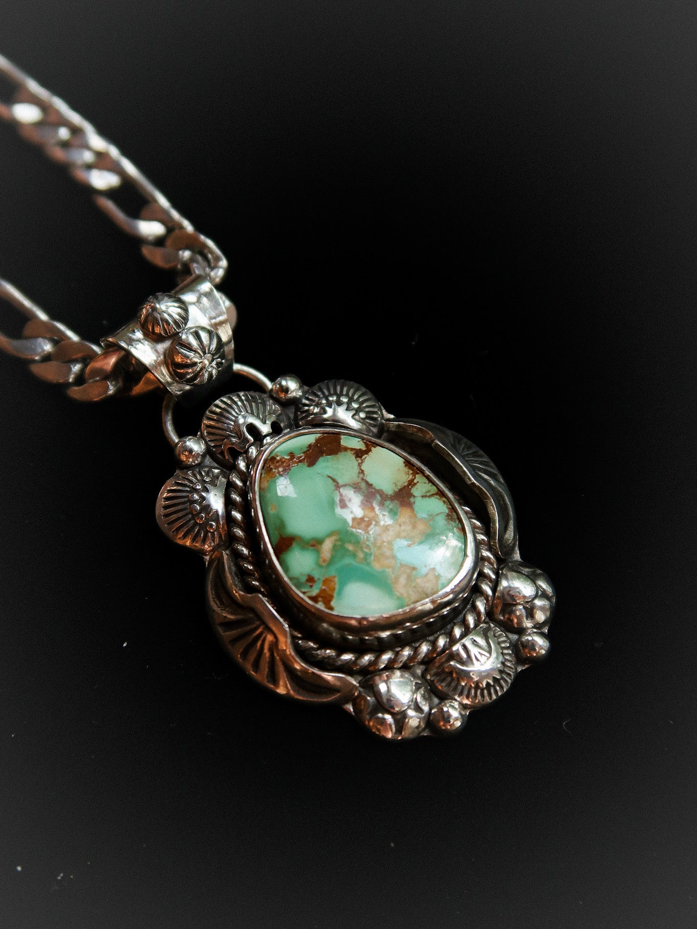 Royston Turquoise Pendant