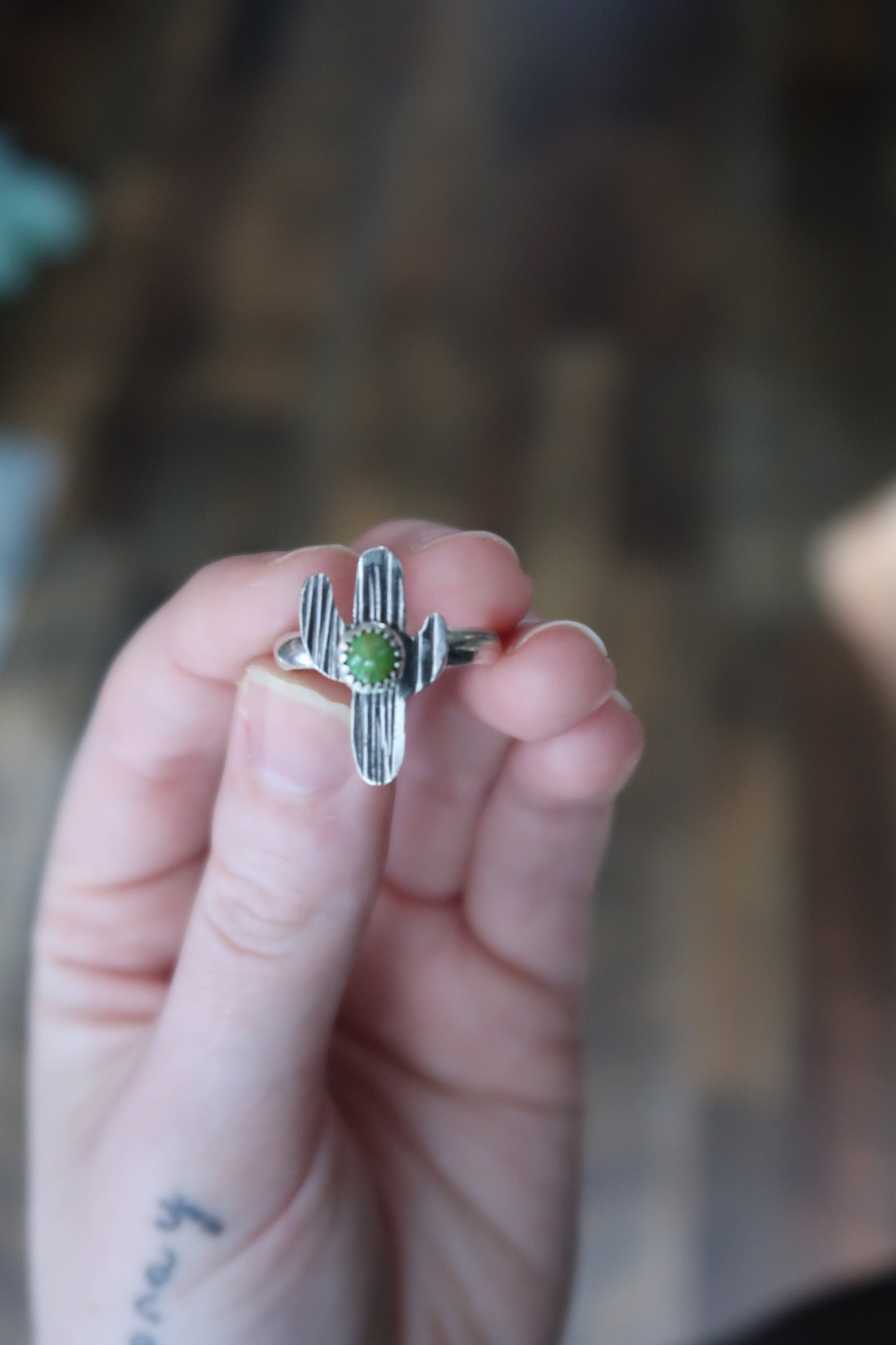 Sonoran Gold Cactus Ring