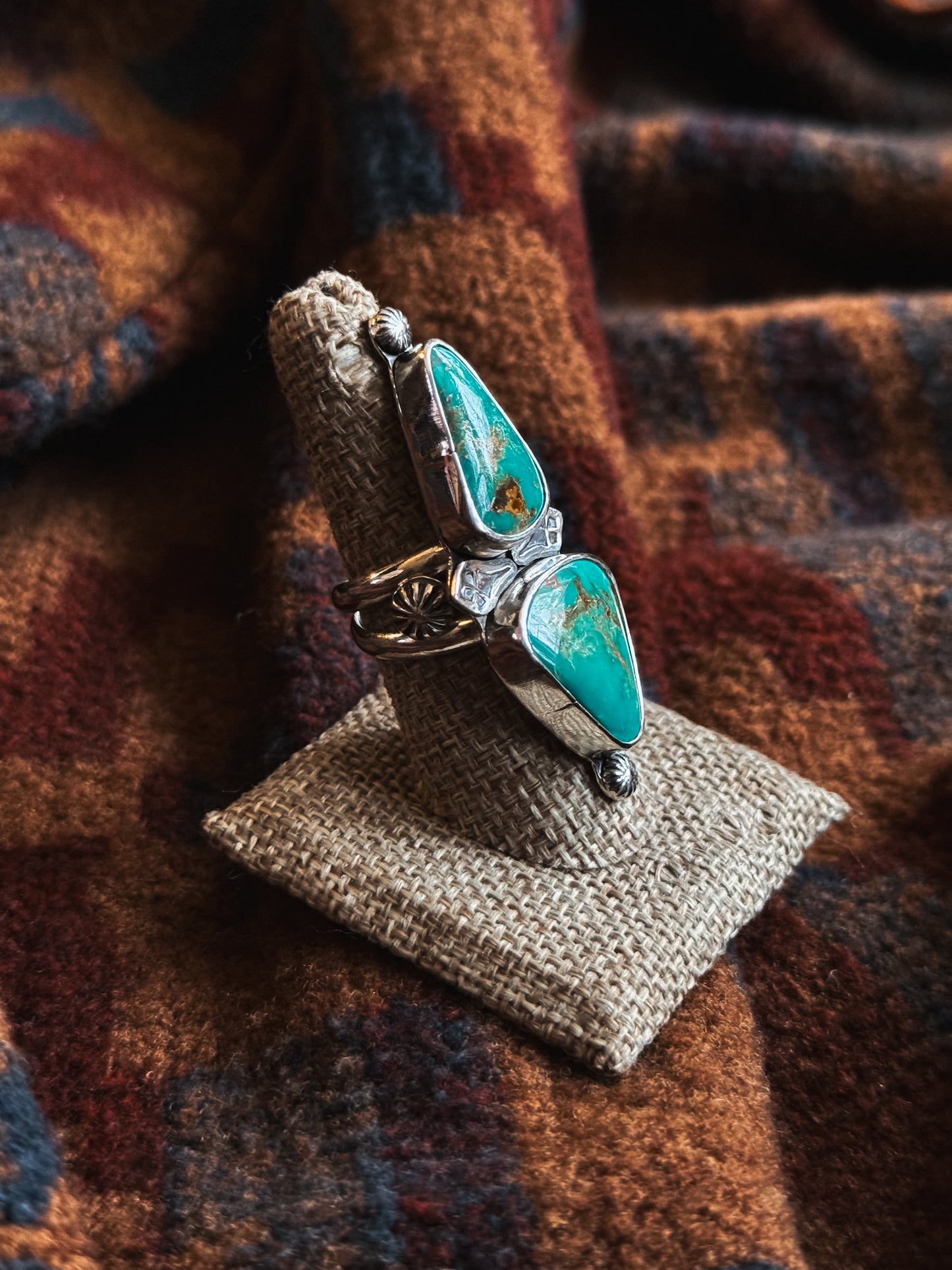 Natural Royston Turquoise Ring