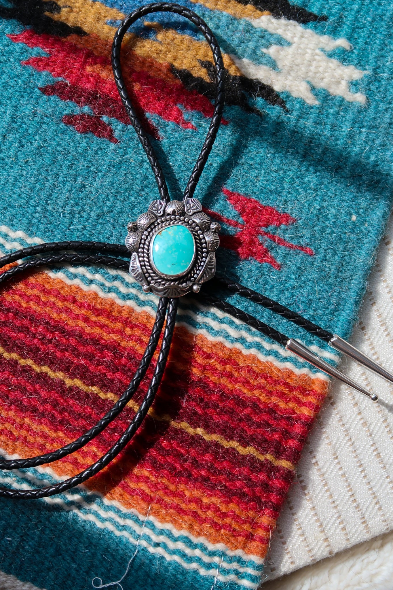 Fox Turquoise Bolo