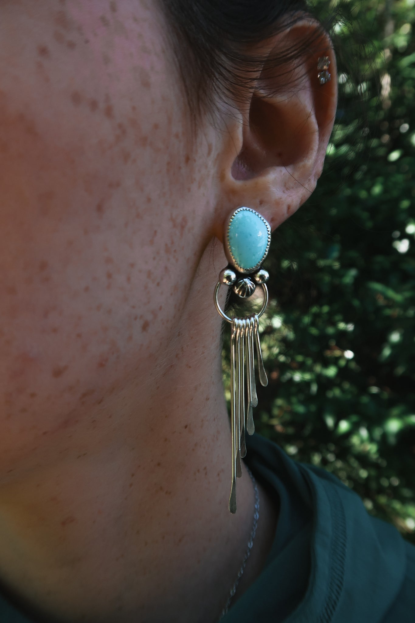 Golden Hill Fringe Earrings