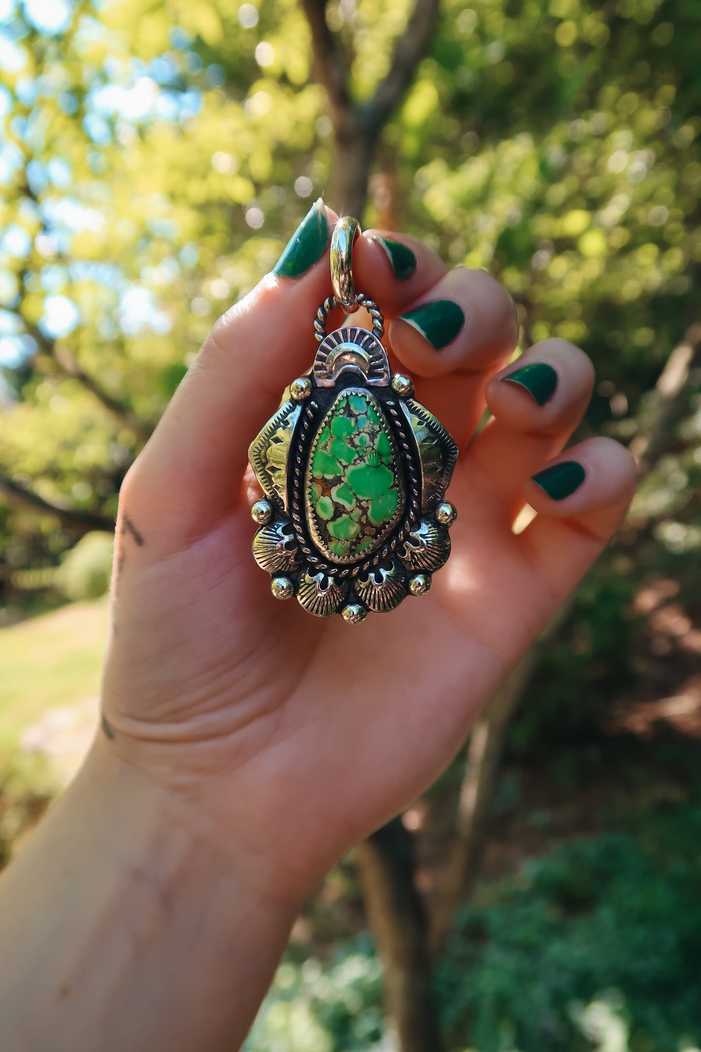 Hubei Turquoise Pendant