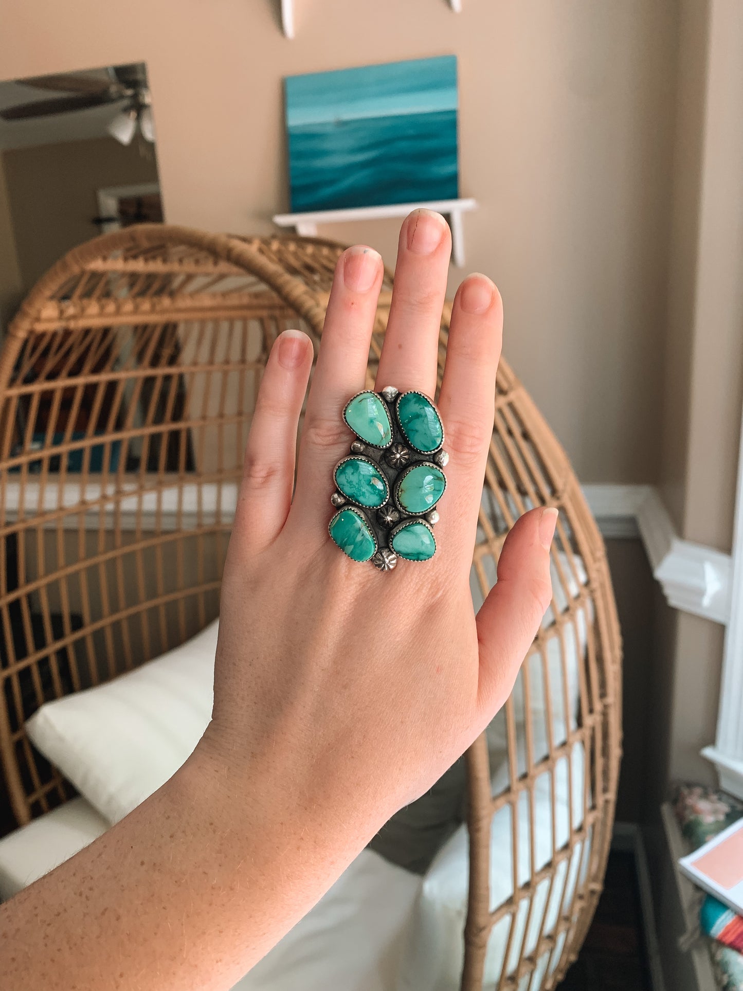 Candelaria Hill Variscite Ring