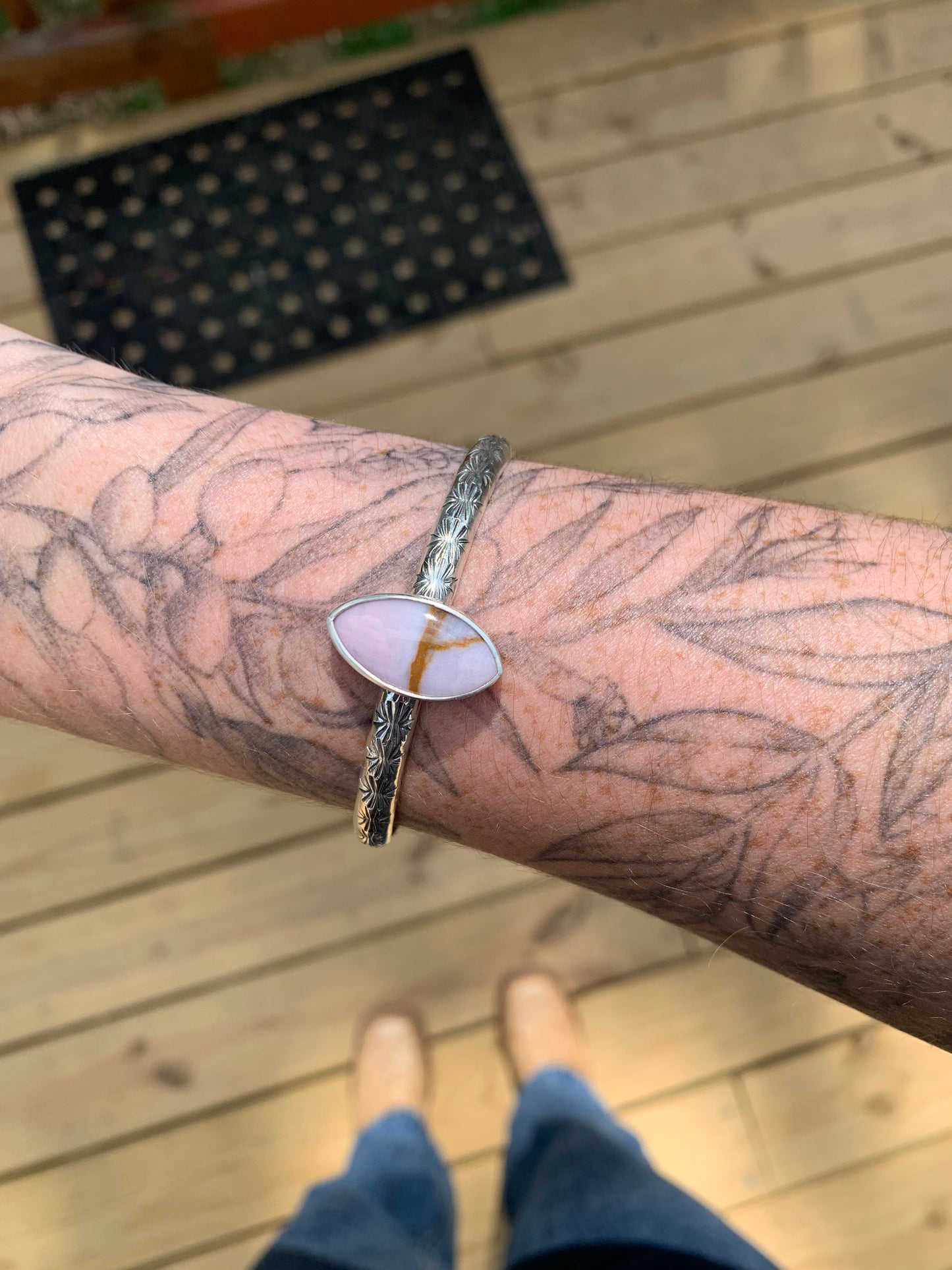 Oregon Sunset Jasper Cuff