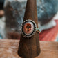 Mexican Fire Opal Ring