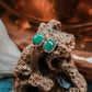 Emerald Valley Stud Earrings