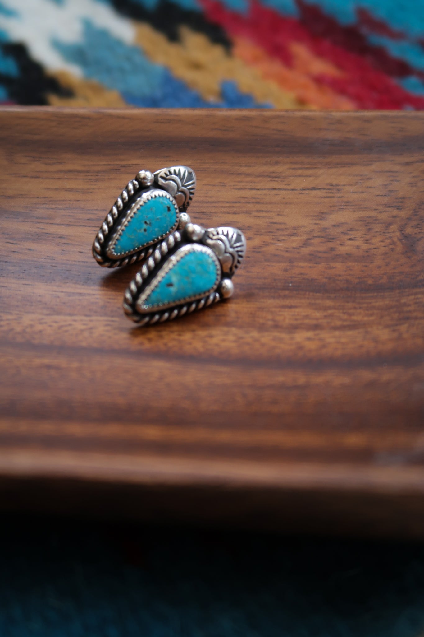 Whitewater Turquoise Earrings