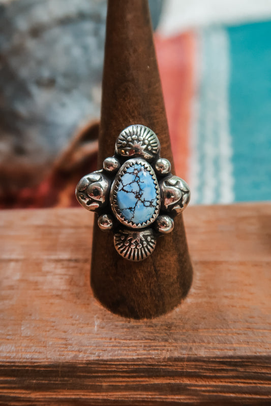 Golden Hill Stamped Ring