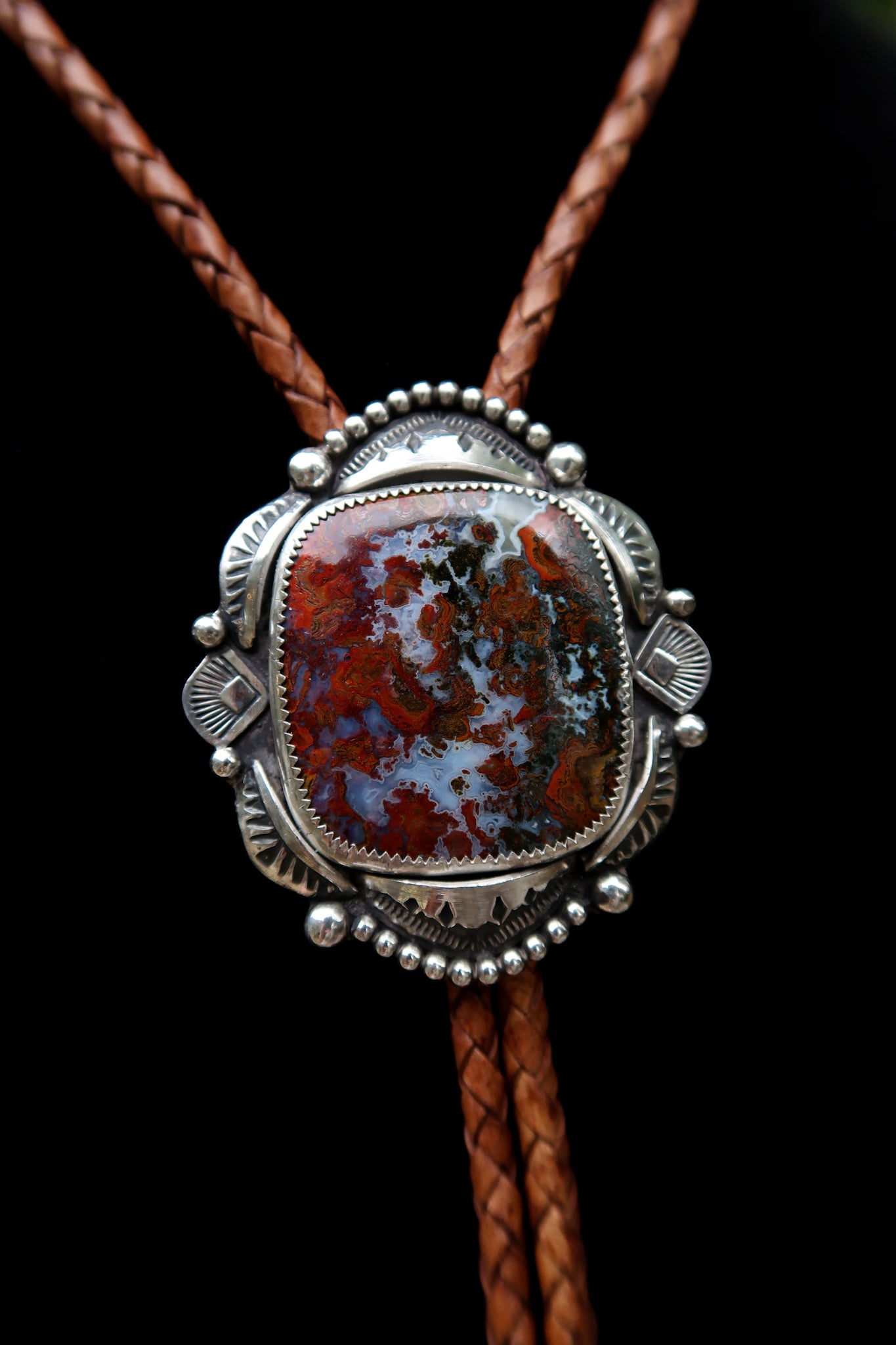 Hungarian Agate Bolo