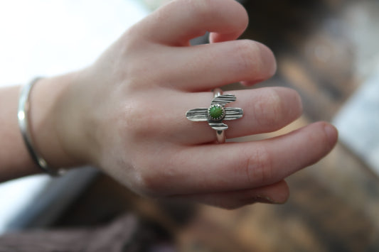 Sonoran Gold Cactus Ring