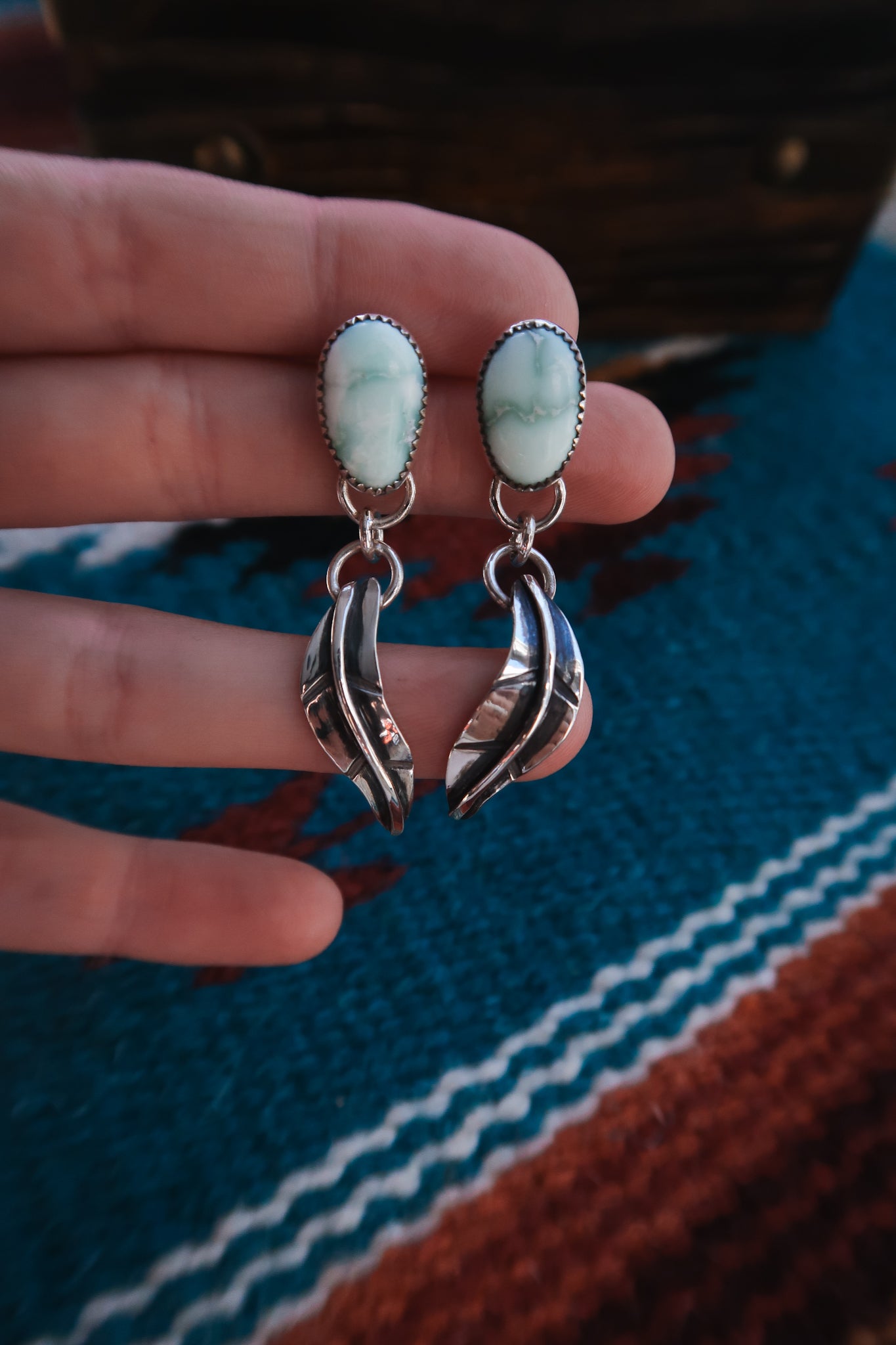 Paloma Feather Earrings
