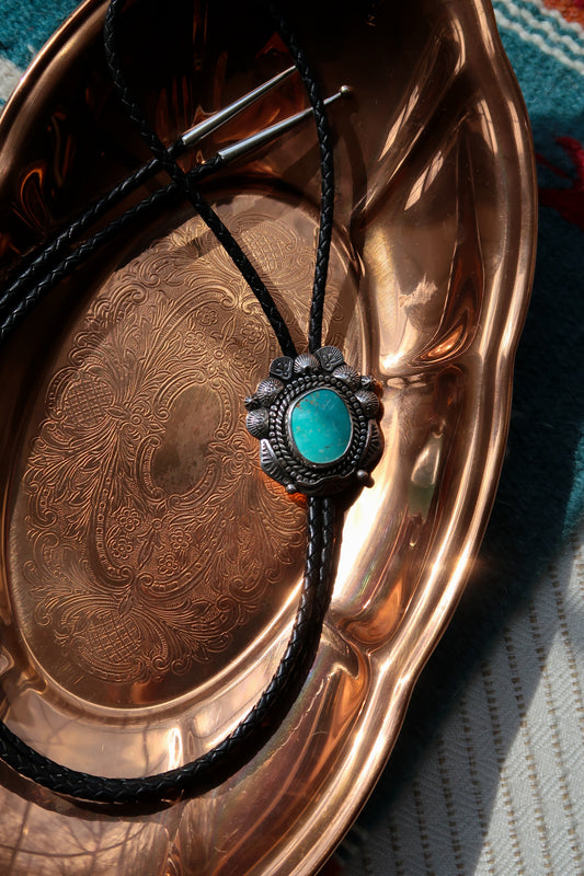 Fox Turquoise Bolo