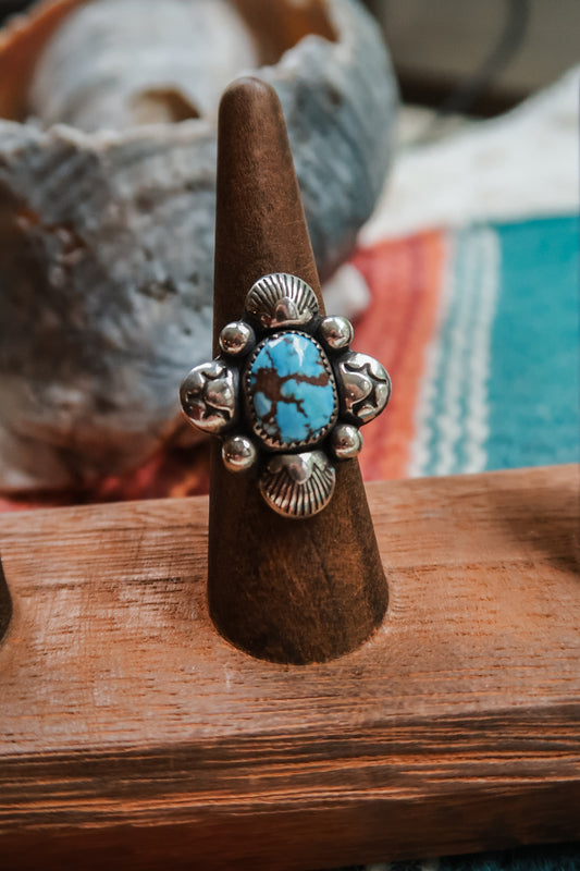Golden Hill Stamped Ring
