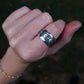 Sterling Silver Wide Band Ring