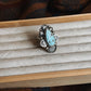 Dry Creek Turquoise Stamped Ring
