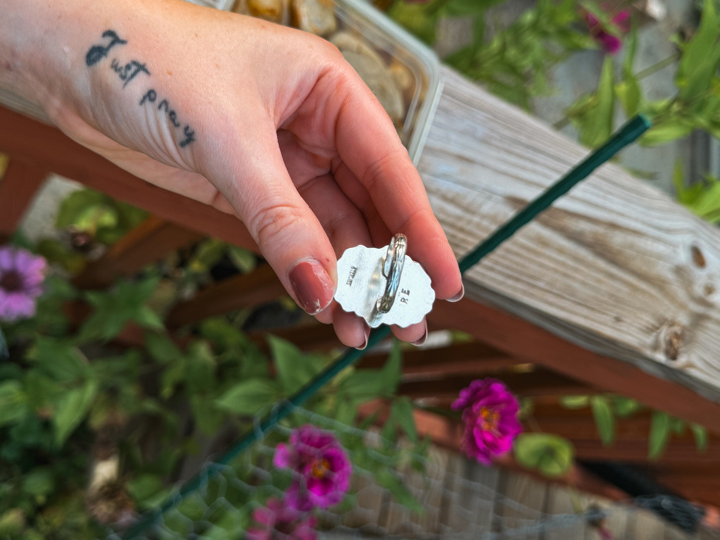 Wrasse Fish Fossil Ring