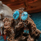 Golden Hill Feather Earrings