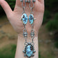 Golden Hill 3 Stone Necklace