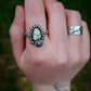 Damale Variscite Stamped Ring