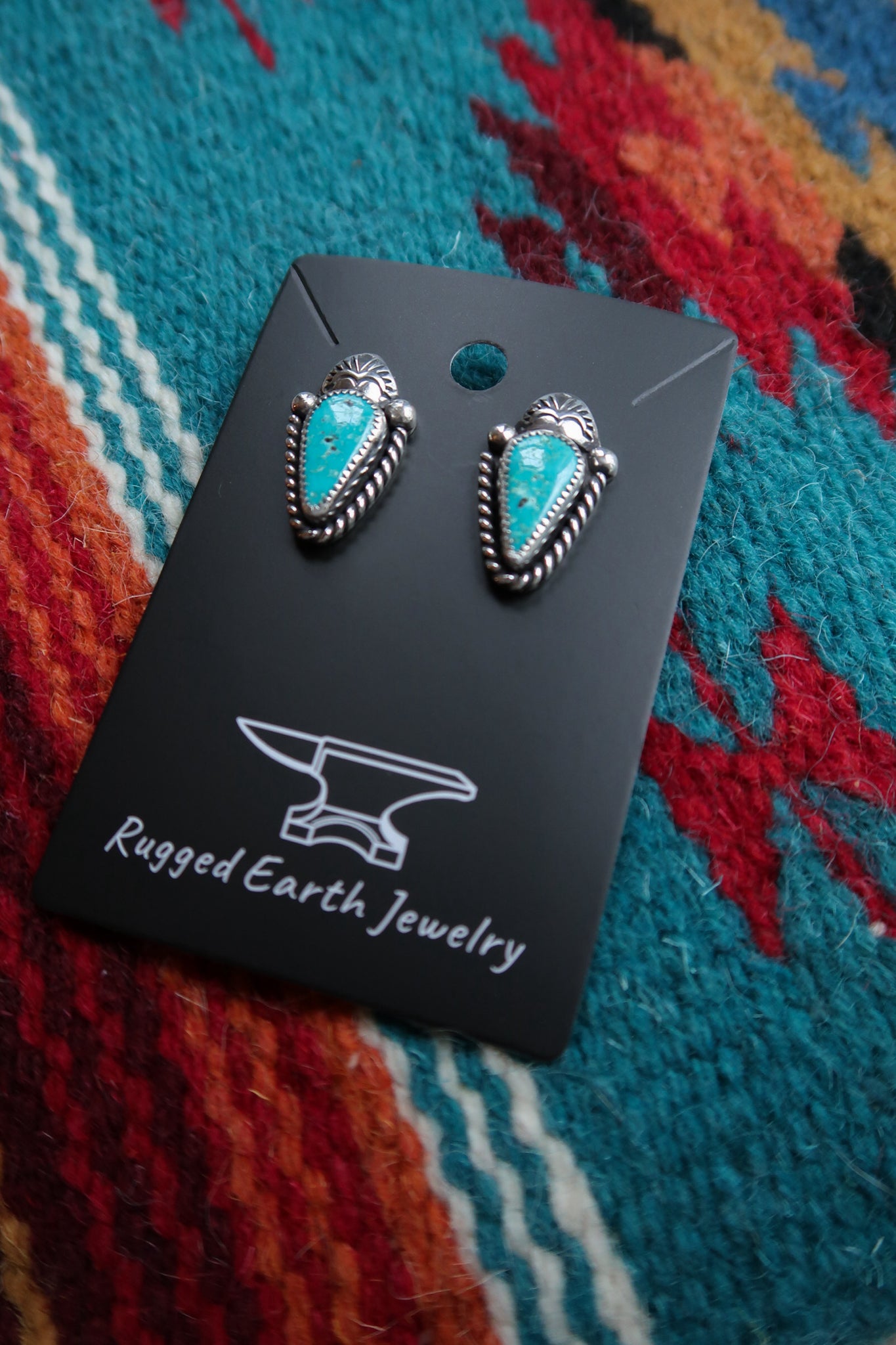 Whitewater Turquoise Earrings
