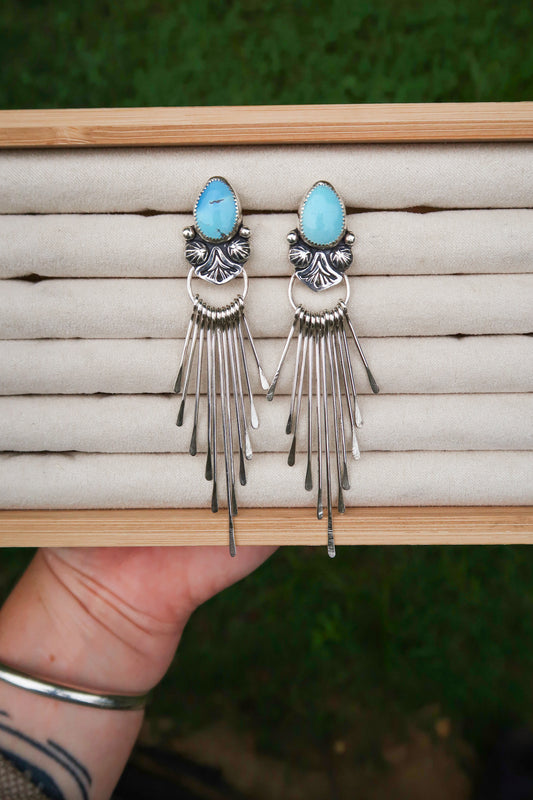 Golden Hill Fringe Earrings