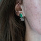 Emerald Valley Stamped Studs