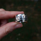 Sterling Silver Wide Band Ring