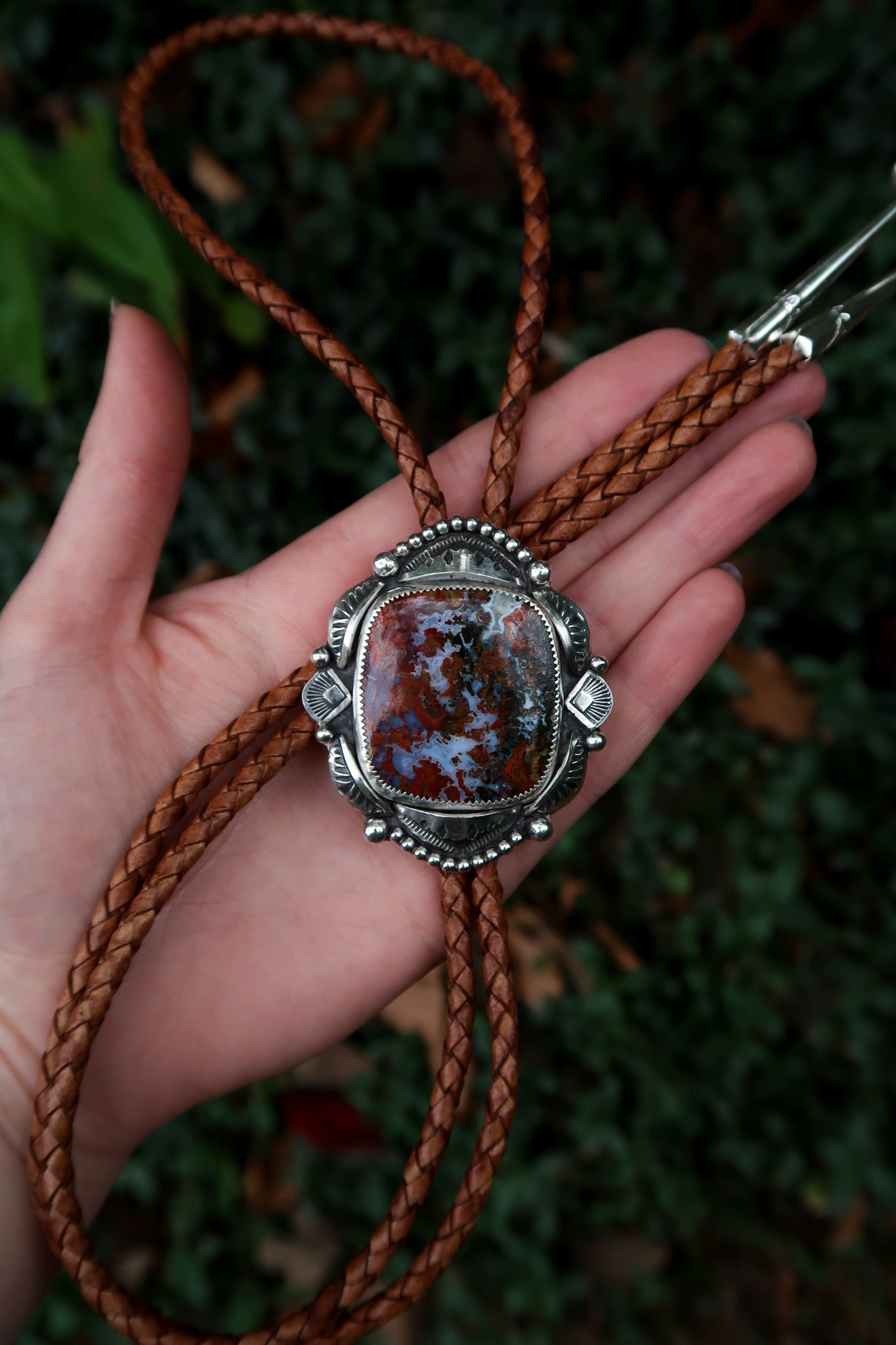 Hungarian Agate Bolo