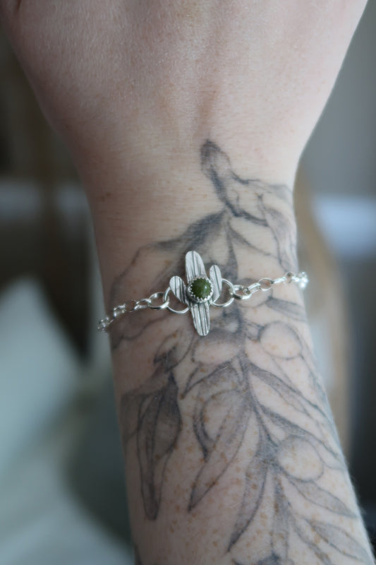 Cactus Sonoran Gold Bracelet
