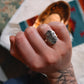 Silver Stamped Ring