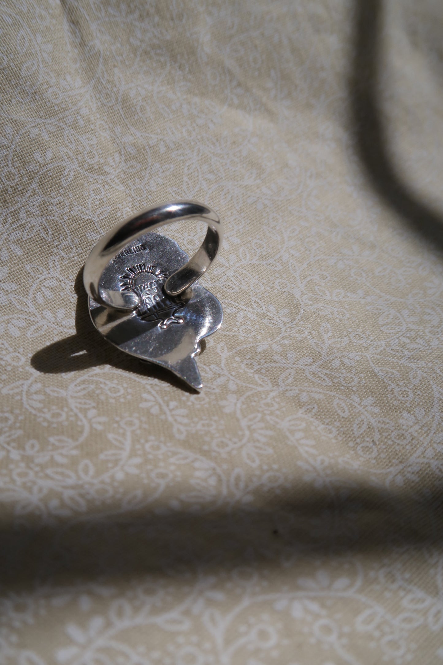 Emerald Valley Feather Ring