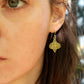 Silver and Brass Earrings