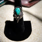 Emerald Valley Feather Ring