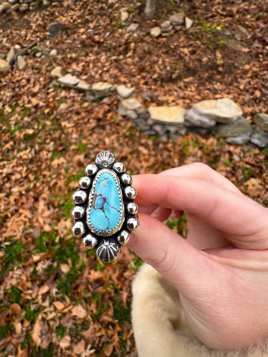 Golden Hill Beaded Ring