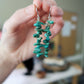 Fox Turquoise Bead Earrings