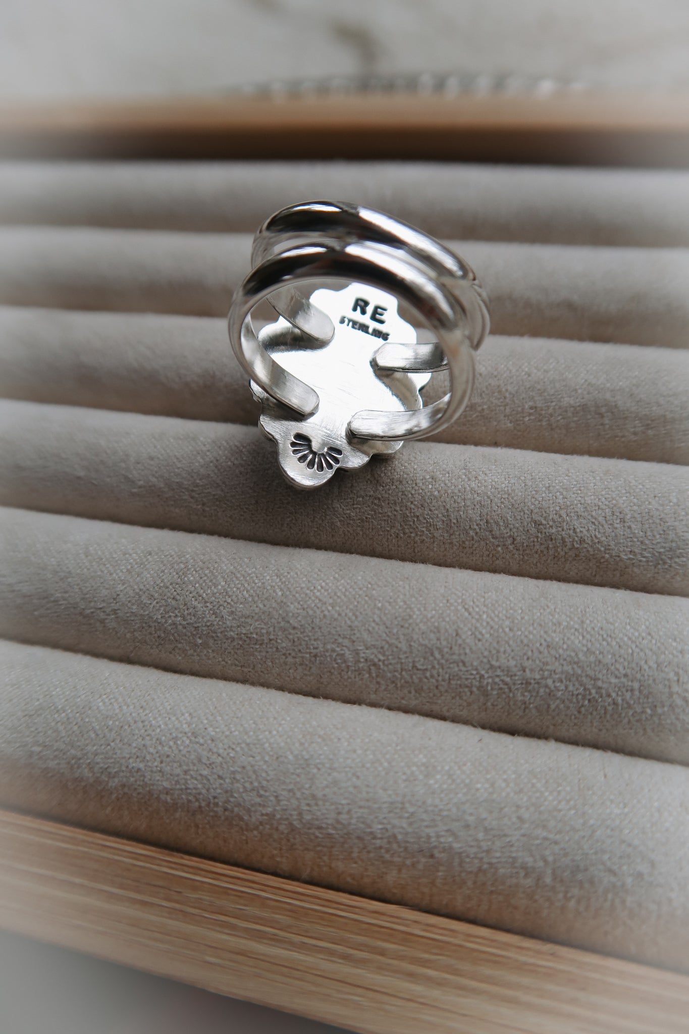 Golden Hill Beaded Ring
