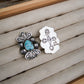 Golden Hill Stamped Studs