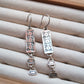 Sterling Silver Bar Earrings