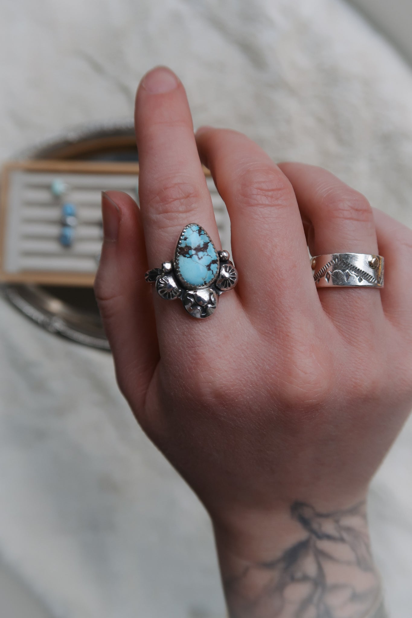 Golden Hill Turquoise Ring