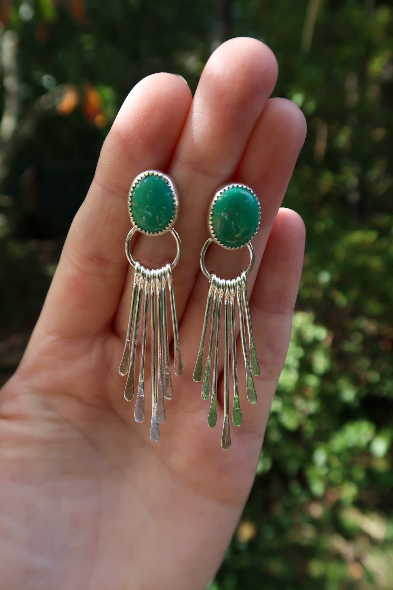 Sonoran Gem Fringe Earrings
