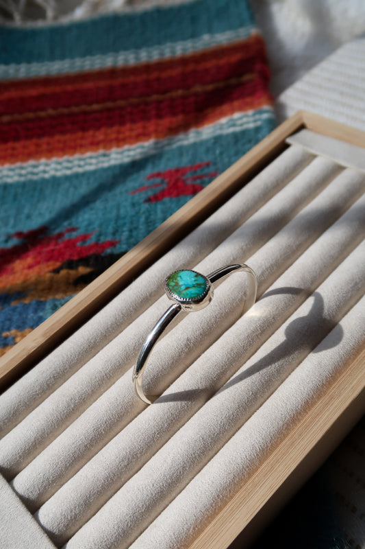Blue Diamond Turquoise Cuff