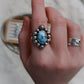 Golden Hill Beaded Ring