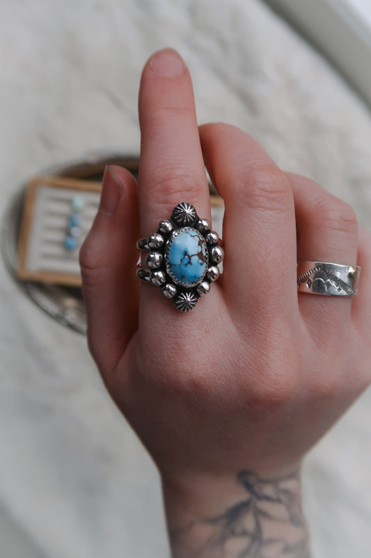 Golden Hill Beaded Ring
