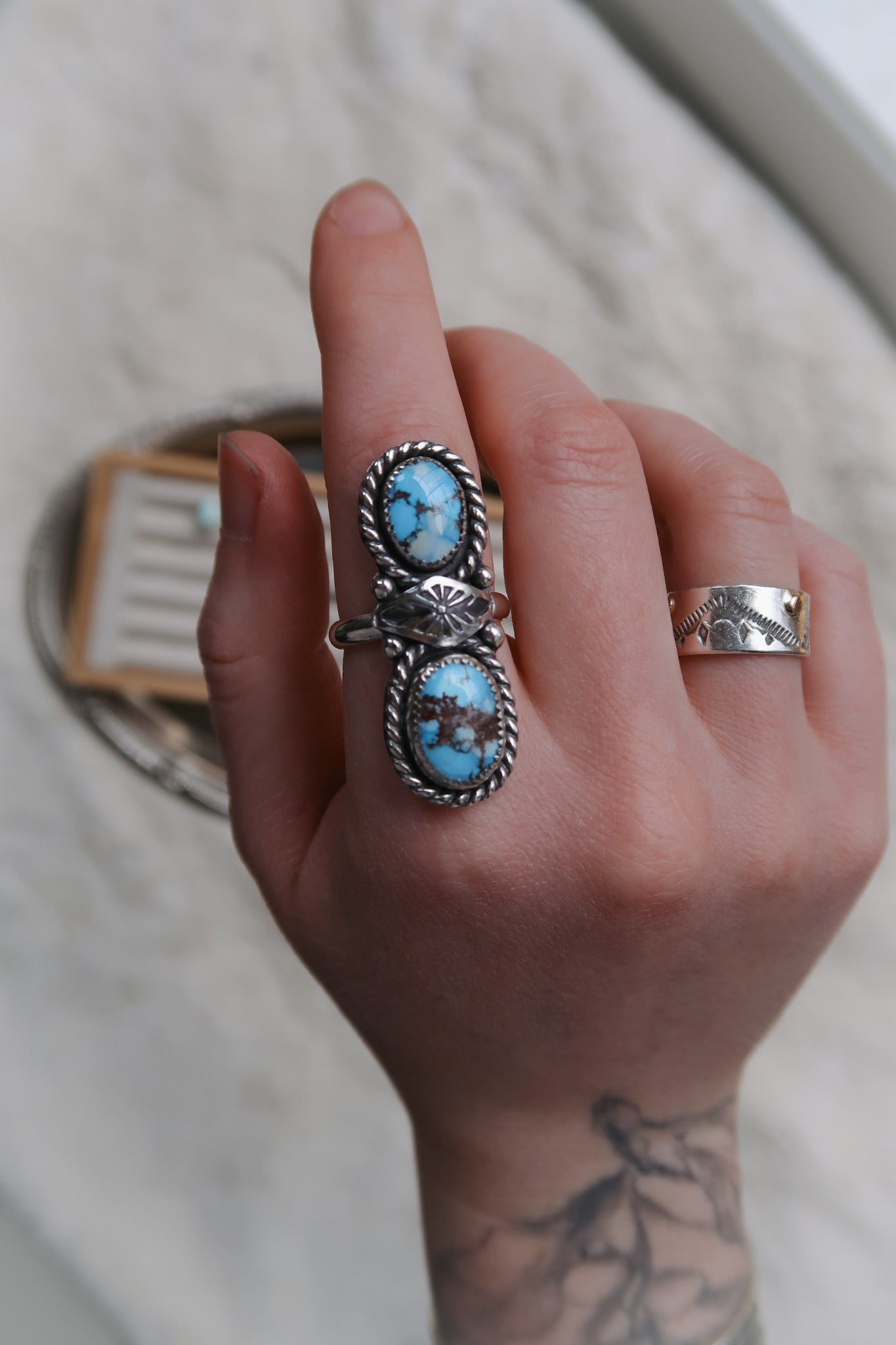 Golden Hill Turquoise Ring