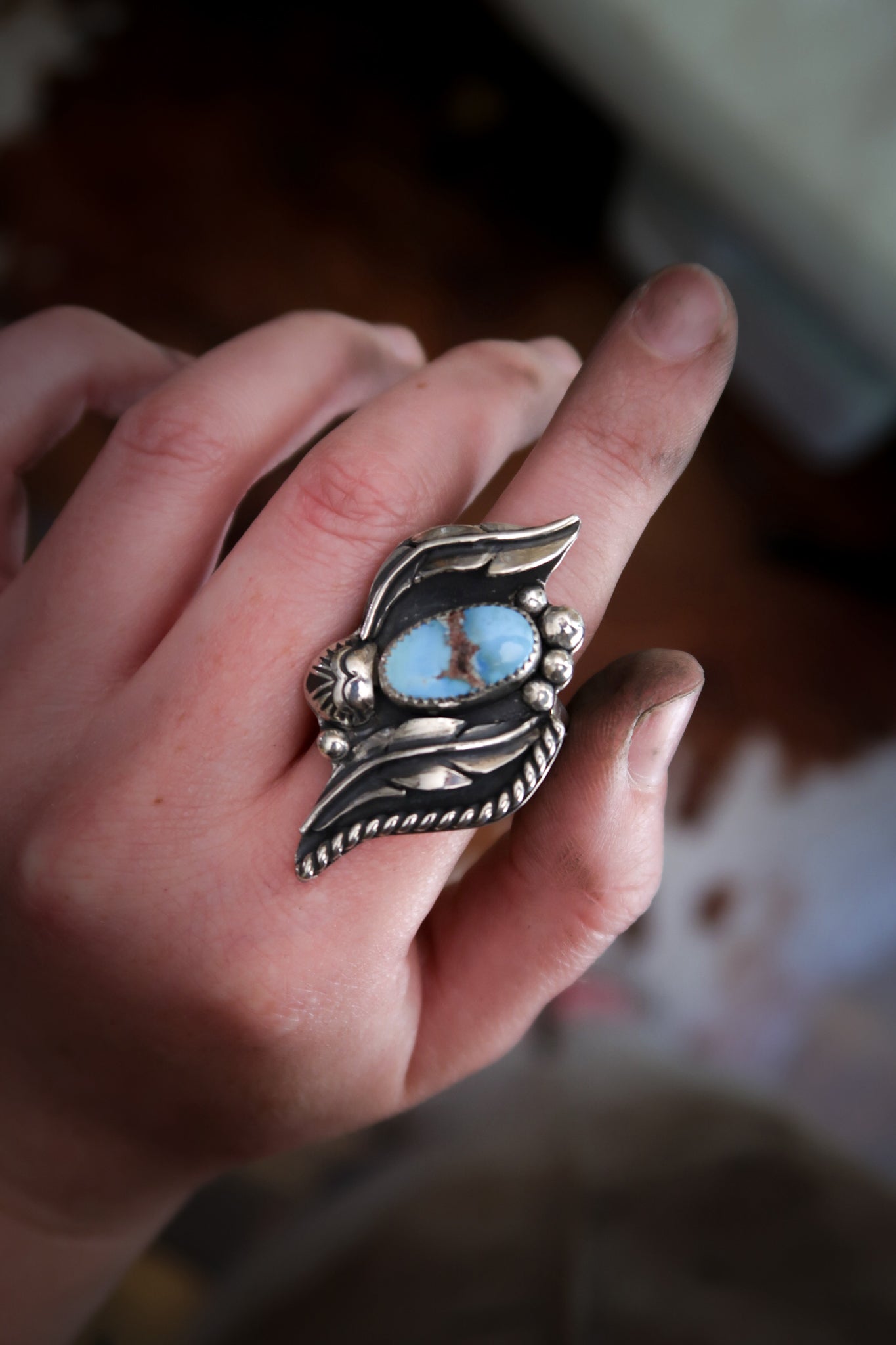Golden Hill Turquoise Ring