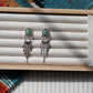 Sonoran Turquoise Fringe Earrings