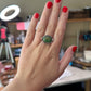 Emerald Valley Beaded Ring